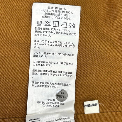 EVISU エヴィス 2ESEJM6JK6911RXCT ベージュ ウォッシュドワークジャケット ジャケット