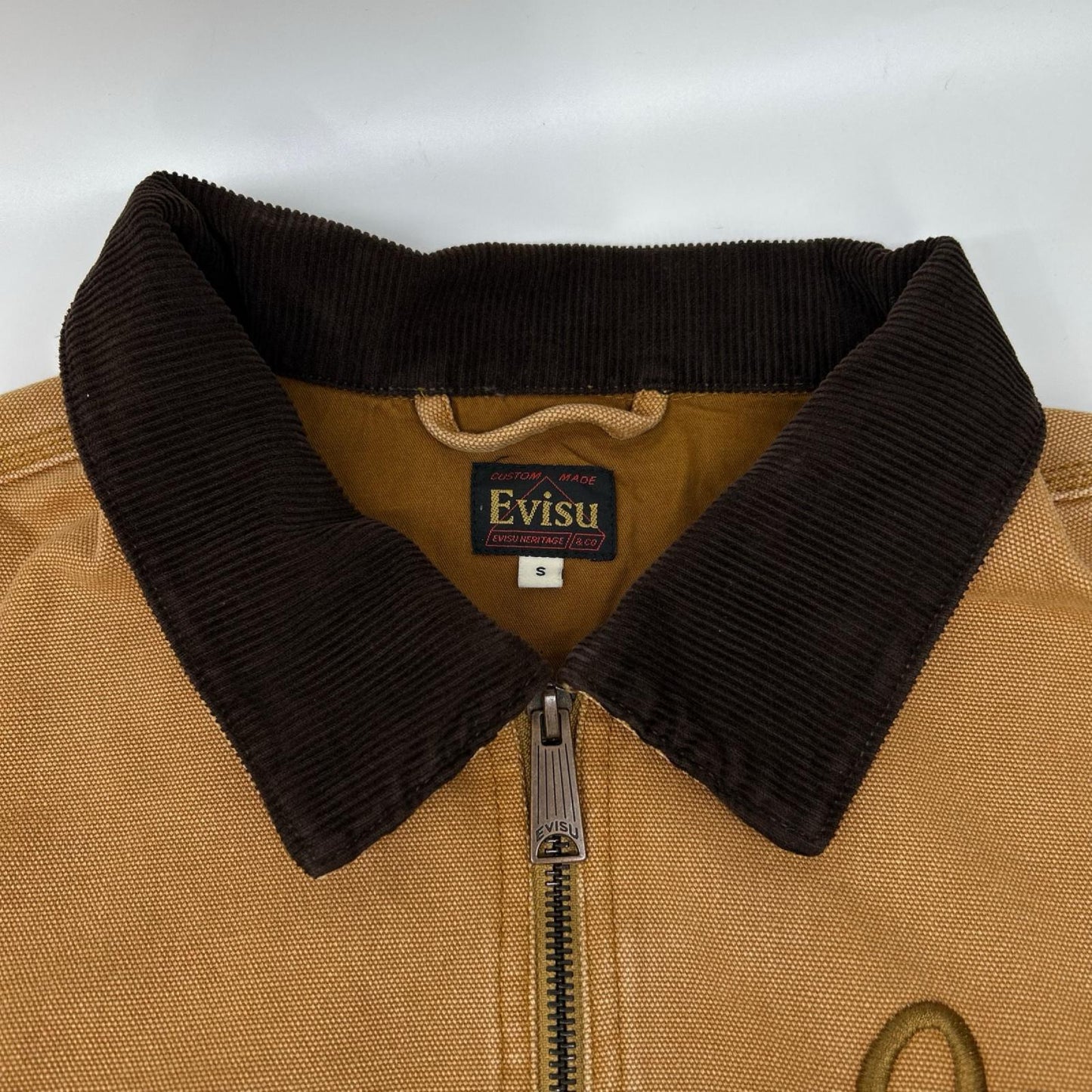 EVISU エヴィス 2ESEJM6JK6911RXCT ベージュ ウォッシュドワークジャケット ジャケット