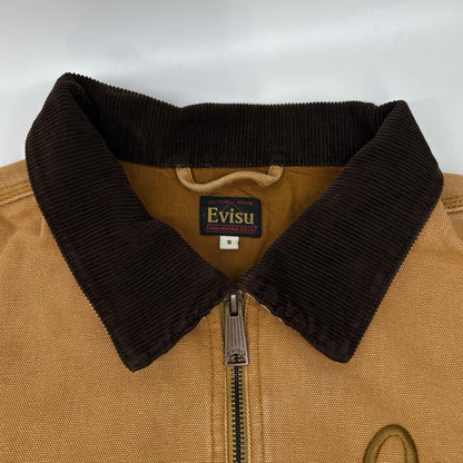 EVISU エヴィス 2ESEJM6JK6911RXCT ベージュ ウォッシュドワークジャケット ジャケット