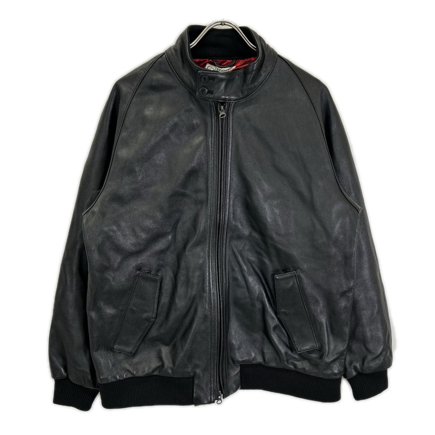 EVISEN エビセン ブラック ラムレザー E9 LEATHER JKT ジャケット ジャケット