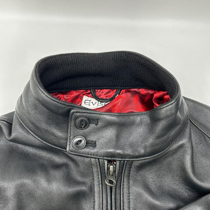 EVISEN エビセン ブラック ラムレザー E9 LEATHER JKT ジャケット ジャケット