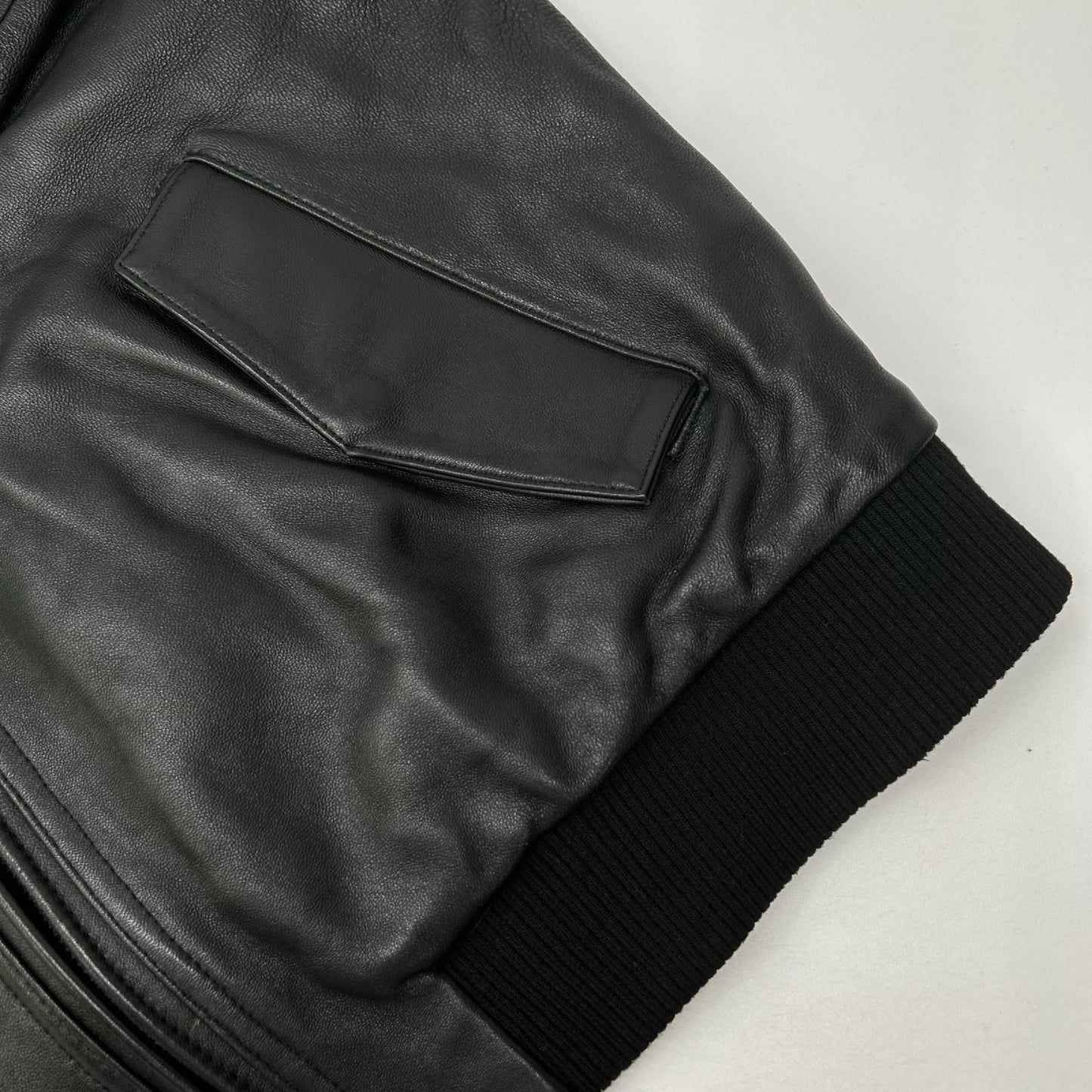 EVISEN エビセン ブラック ラムレザー E9 LEATHER JKT ジャケット ジャケット