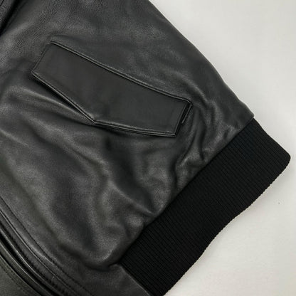 EVISEN エビセン ブラック ラムレザー E9 LEATHER JKT ジャケット ジャケット