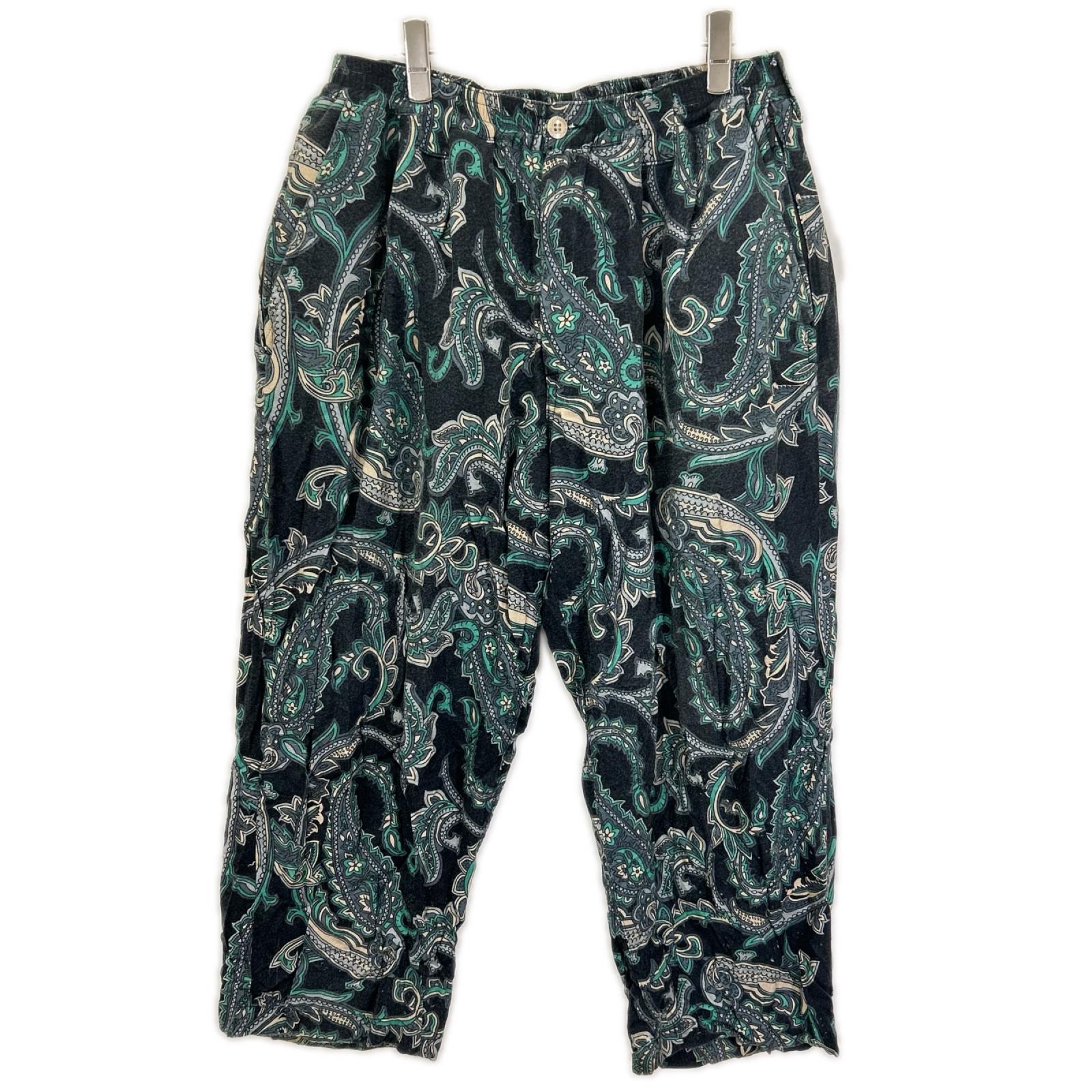 TIGHTBOOTH タイトブース ブラック PAISLEY BALLOON PANTS ペイズリー バルーン パンツ ボトムス