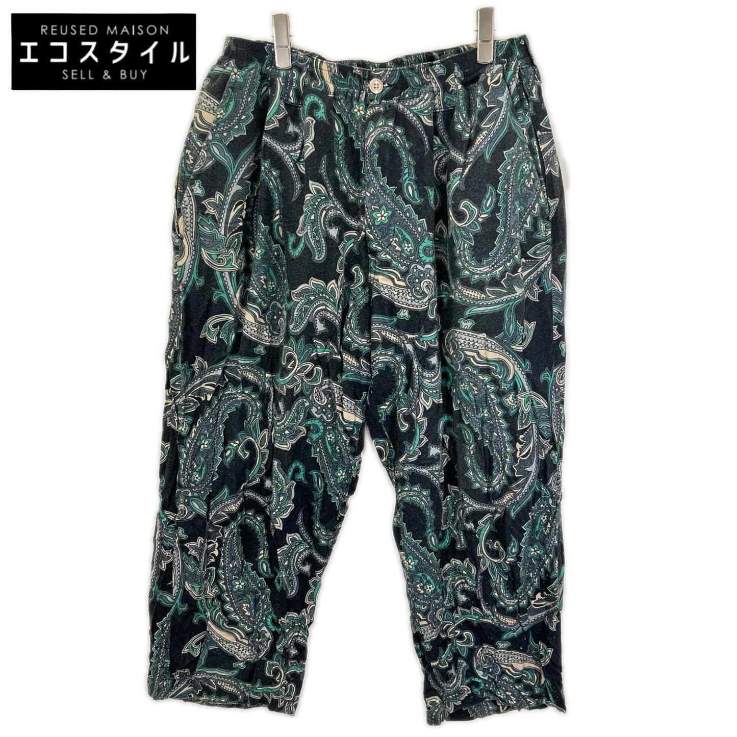 TIGHTBOOTH タイトブース ブラック PAISLEY BALLOON PANTS ペイズリー バルーン パンツ ボトムス