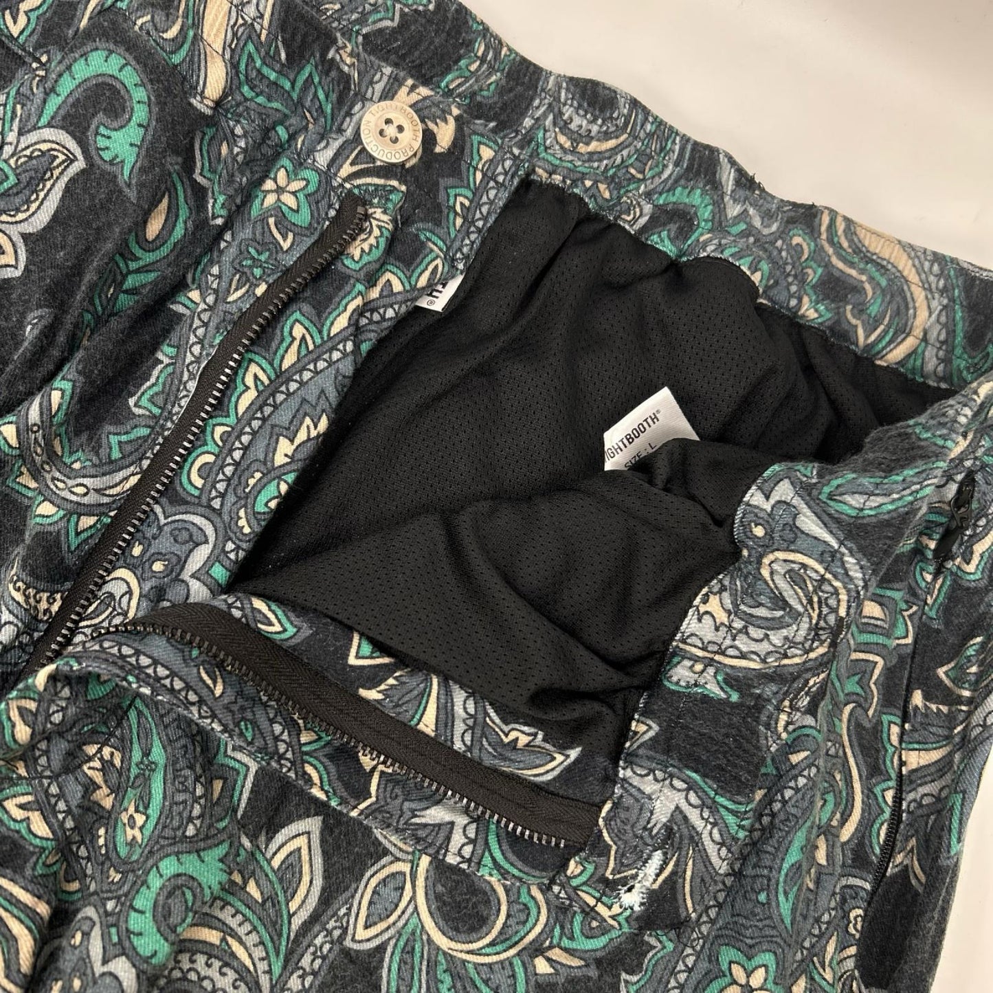 TIGHTBOOTH タイトブース ブラック PAISLEY BALLOON PANTS ペイズリー バルーン パンツ ボトムス