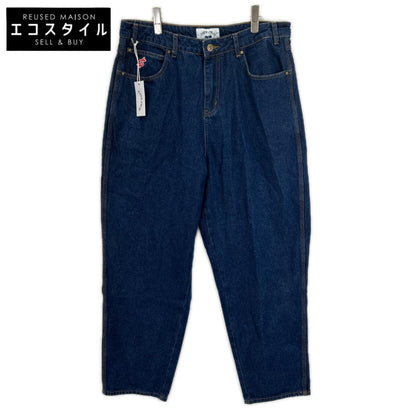CASH ONLY キャッシュオンリー インディゴ Logo Baggy Denim Jeans デニムパンツ ボトムス