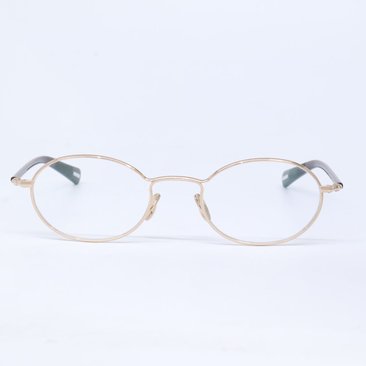 YUICHI TOYAMA ユウイチトヤマ 【美品】U-176 COL.2 Nagy オーバル アイウェア 眼鏡