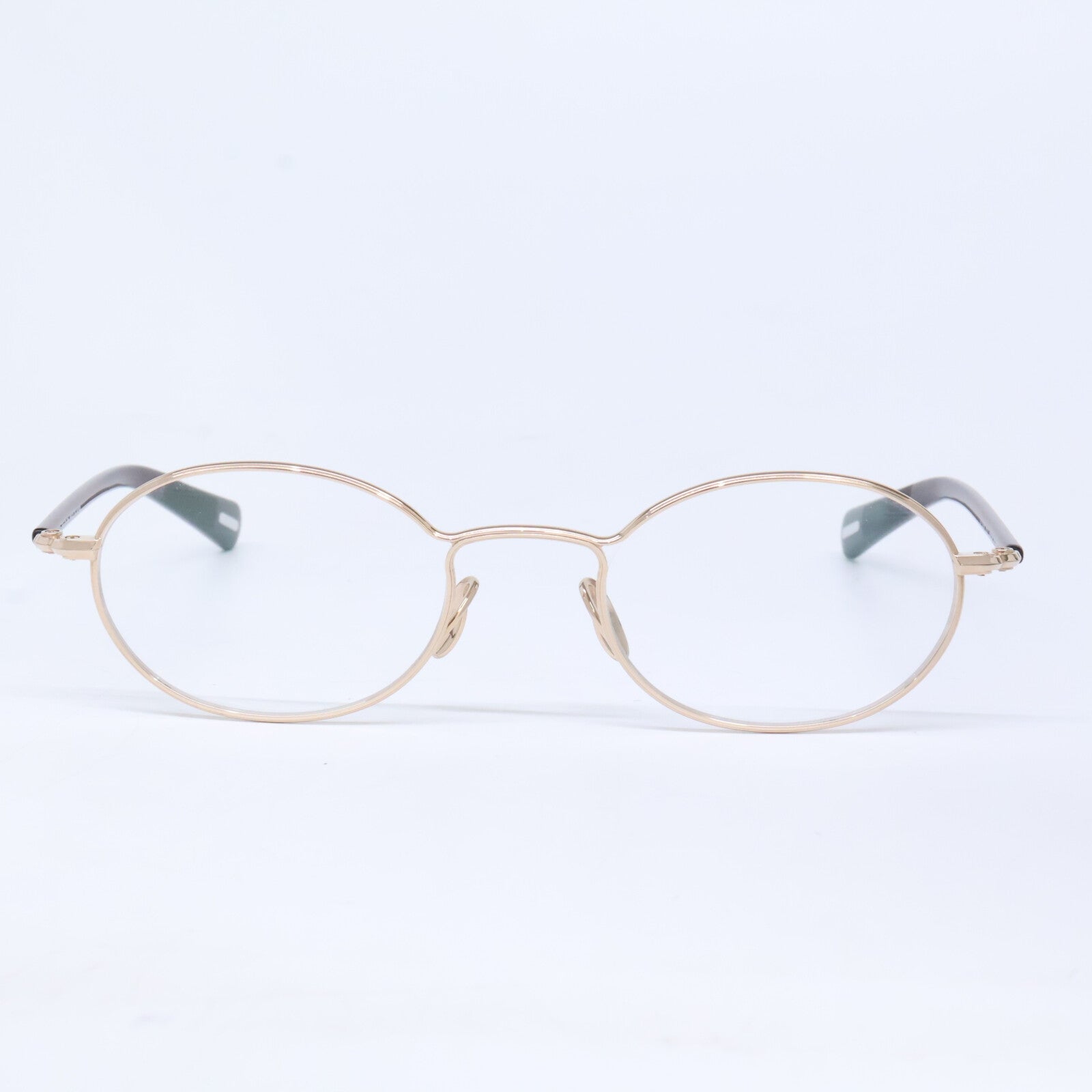 YUICHI TOYAMA ユウイチトヤマ 【美品】U-176 COL.2 Nagy オーバル アイウェア 眼鏡