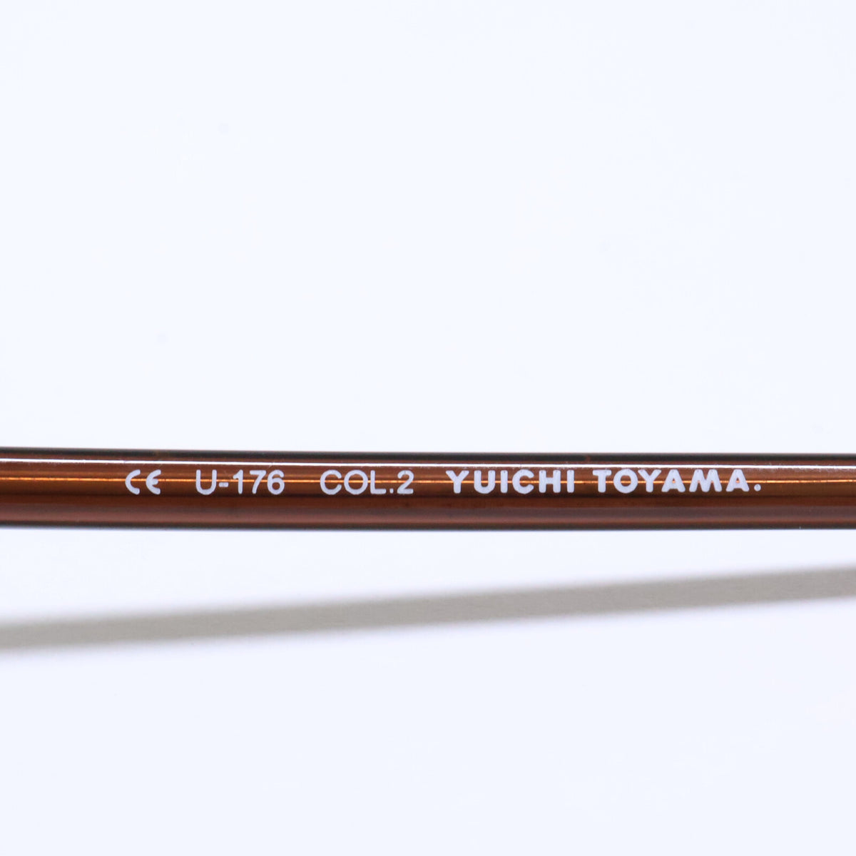 YUICHI TOYAMA ユウイチトヤマ 【美品】U-176 COL.2 Nagy オーバル アイウェア 眼鏡