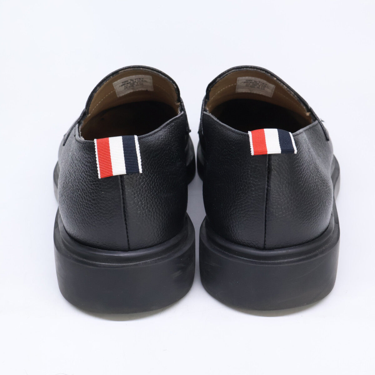 THOM BROWNE トムブラウン 【美品】ペブルグレイン ペニーローファー シューズ