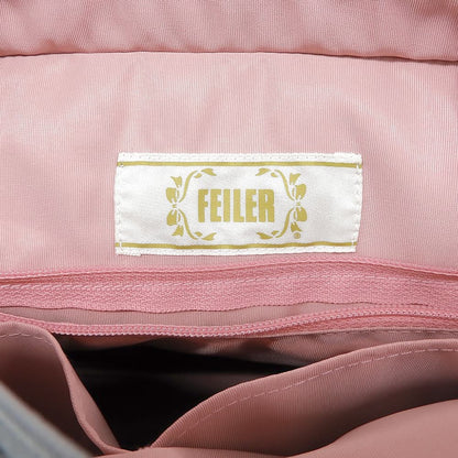 FEILER フェイラー 美品 ハイジチェック トートバッグ レディース グレー トートバッグ