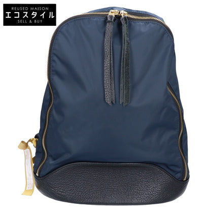 ampersand アンパサンド 【美品】0716-425 64-nv ナイロン/レザー バックパック リュック バックパック