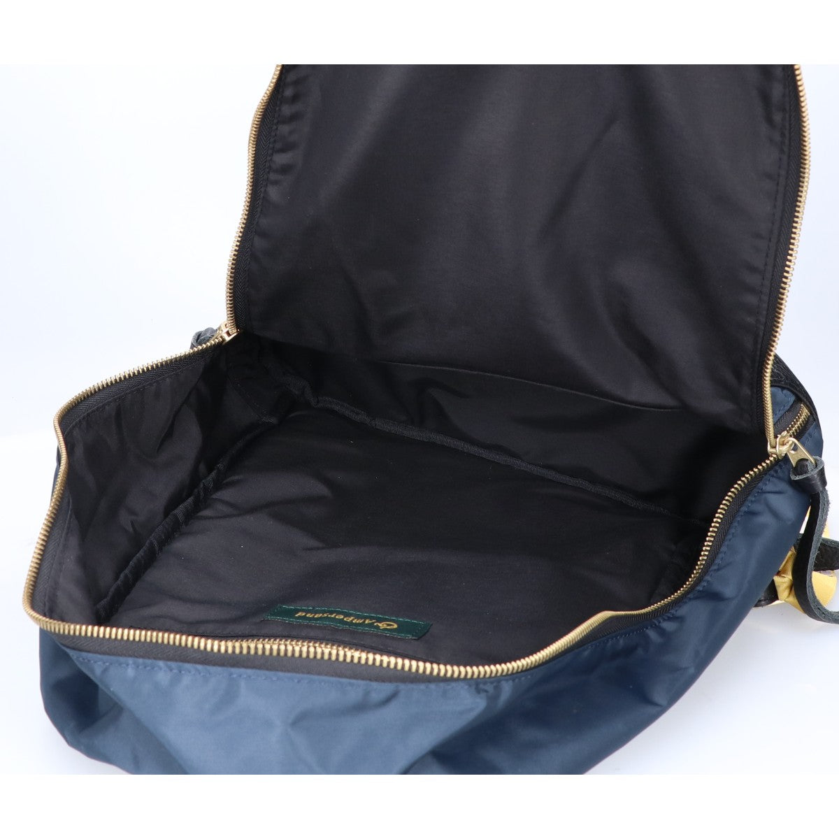ampersand アンパサンド 【美品】0716-425 64-nv ナイロン/レザー バックパック リュック バックパック