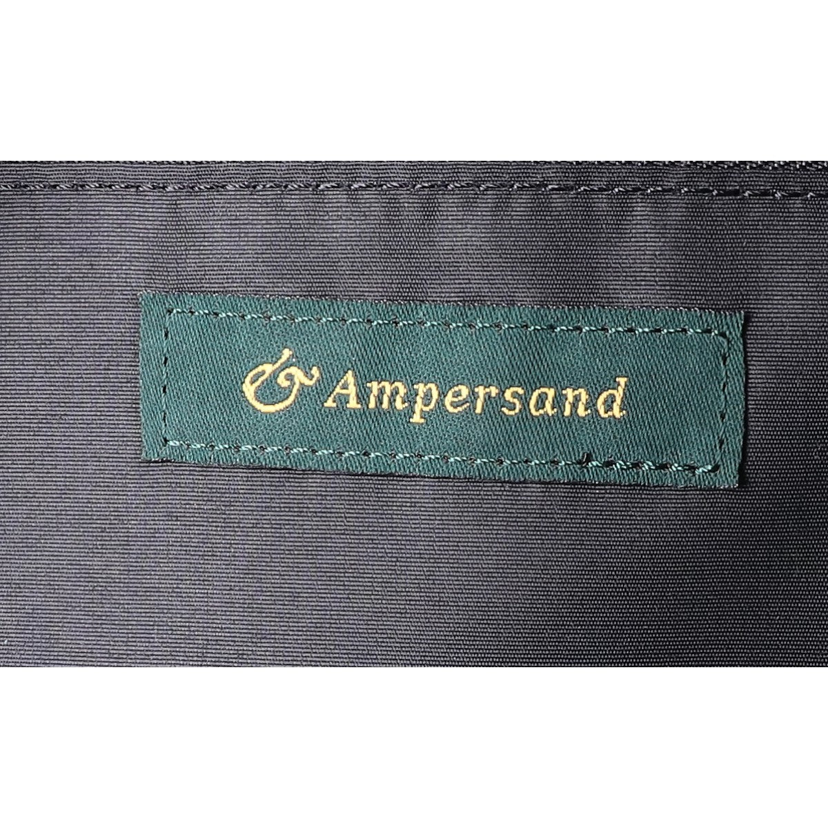 ampersand アンパサンド 【美品】0716-425 64-nv ナイロン/レザー バックパック リュック バックパック