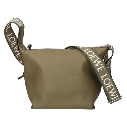 LOEWE ロエベ 新品同様 CUBI キュービィ サプルスムースカーフ＆ジャカード クロスボディバッグ スモール ショルダーバッグ