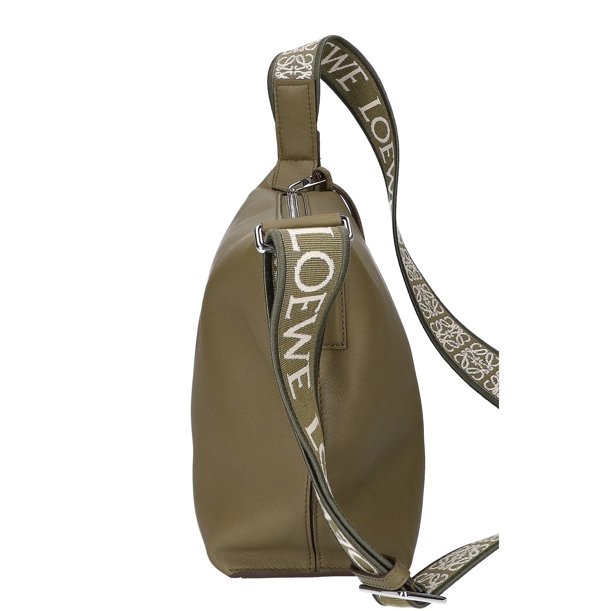LOEWE ロエベ 新品同様 CUBI キュービィ サプルスムースカーフ＆ジャカード クロスボディバッグ スモール ショルダーバッグ