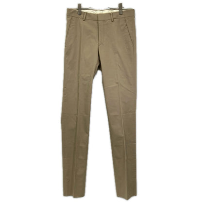 HERMES エルメス 01-5412 ベージュ コットンポリ スラックス ボトムス