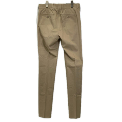 HERMES エルメス 01-5412 ベージュ コットンポリ スラックス ボトムス