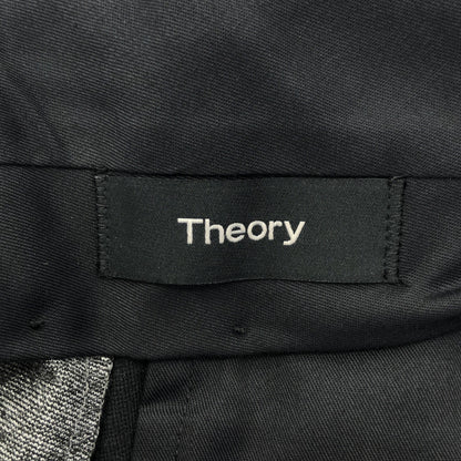 Theory セオリー グレー センタープレス スラックス ボトムス