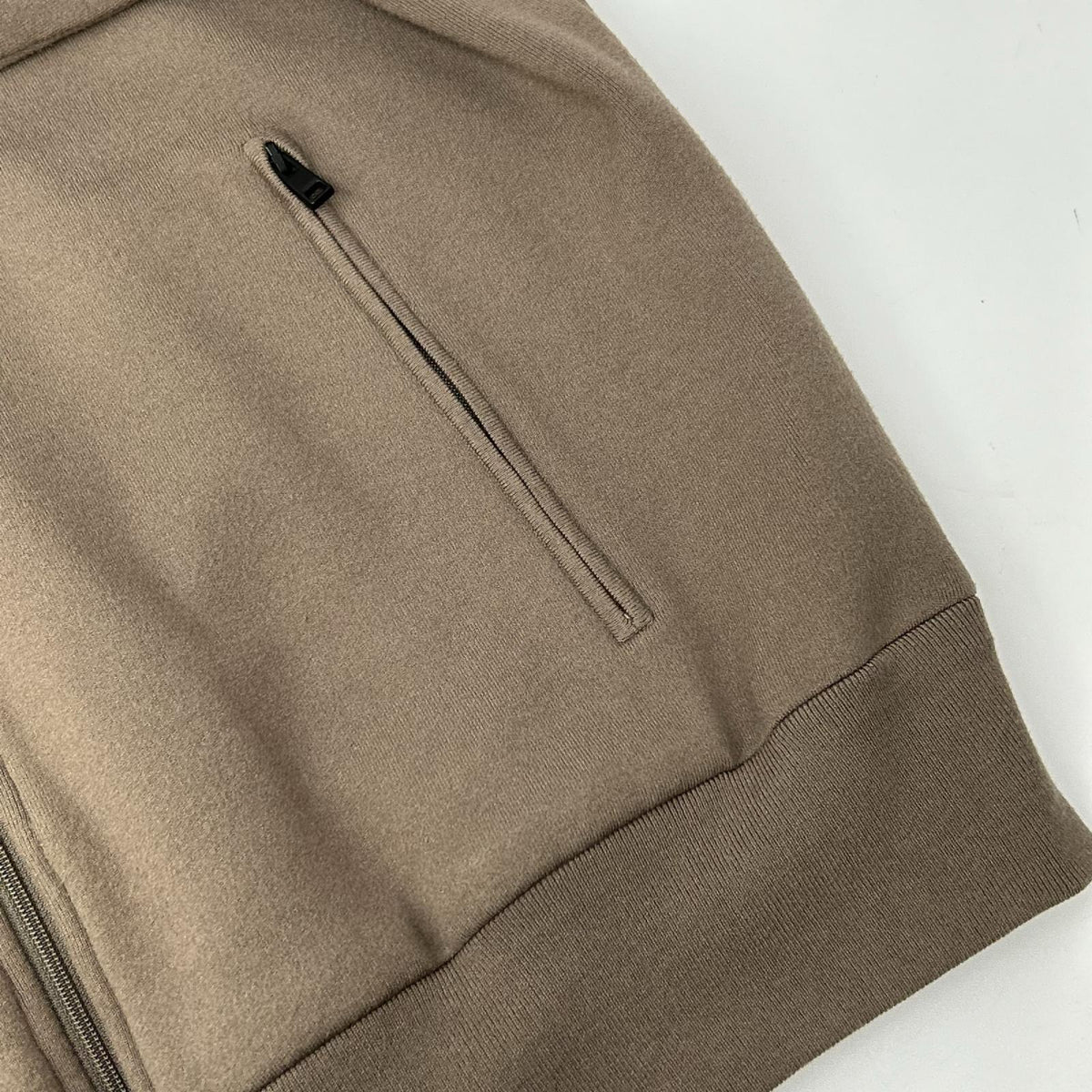 Theory セオリー 26年製 グレージュ ストレッチ ボンバージャケット ジャケット