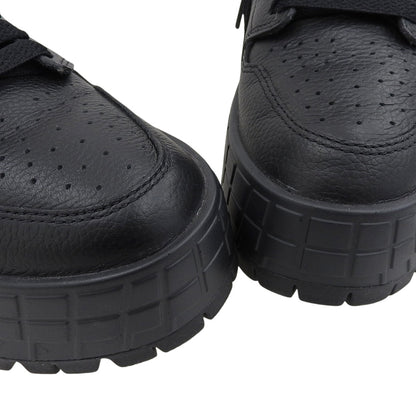 NIKE ナイキ 美品 エア ジョーダン 1 ブルックリン レザー スニーカーブーツ シューズ レディース 黒 ブラック 25cm FJ5737-001 シューズ
