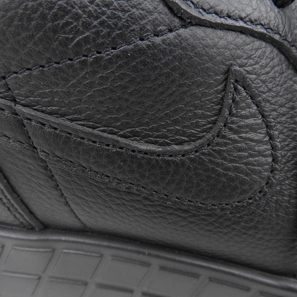 NIKE ナイキ 美品 エア ジョーダン 1 ブルックリン レザー スニーカーブーツ シューズ レディース 黒 ブラック 25cm FJ5737-001 シューズ