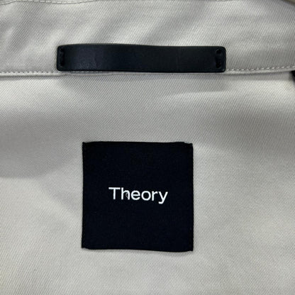 Theory セオリー 26年製 ブラウン ムーンソフト コットン ブルゾン ジャケット