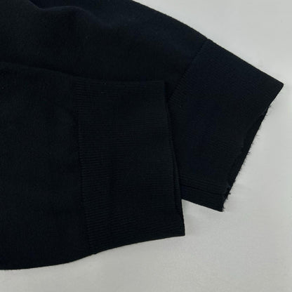 Theory セオリー 26年製 ネイビー レーヨン×ポリエステル Vネック カーディガン トップス
