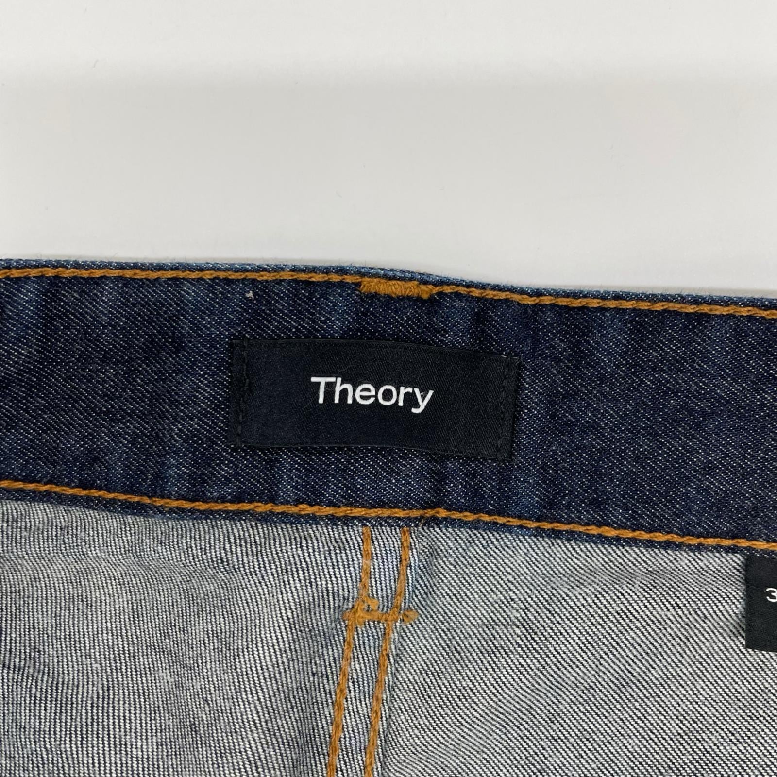 Theory セオリー 26年製 インディゴ ストレートフィット サマーデニム ボトムス