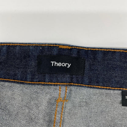 Theory セオリー 26年製 インディゴ ストレートフィット サマーデニム ボトムス