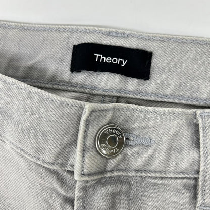 Theory セオリー 26年製 グレー レギュラーフィット デニムパンツ ボトムス