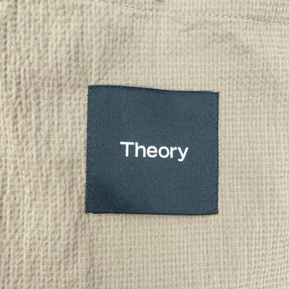 Theory セオリー 26年製 ブラウン シアサッカー テーラードジャケット ジャケット