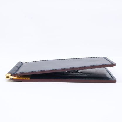 GANZO ガンゾ 【新品同様】57632 SHELL CORDOVAN 2 シェルコードバン2 コンパクトマネークリップ 二つ折り財布（小銭入れなし）