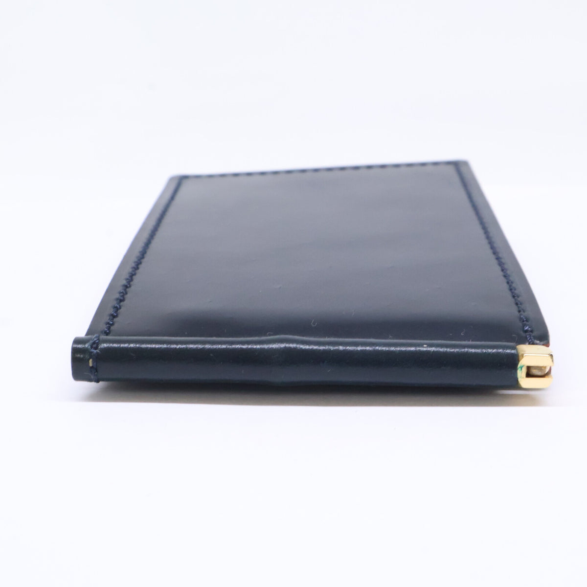 GANZO ガンゾ 【新品同様】57632 SHELL CORDOVAN 2 シェルコードバン2 コンパクトマネークリップ 二つ折り財布（小銭入れなし）