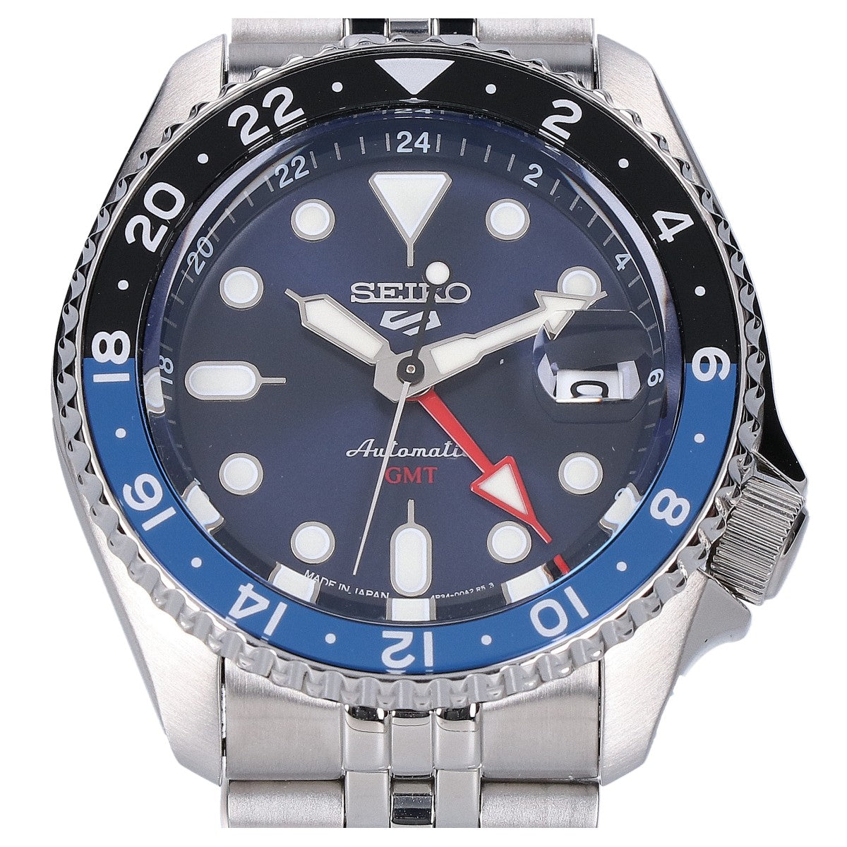 SEIKO セイコー 【新品同様】SBSC003 4R34 5スポーツ SKX series シースルーバック 自動巻き 腕時計
