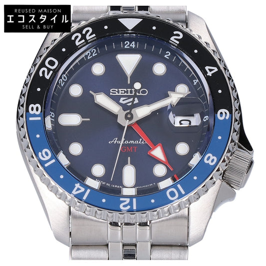 SEIKO セイコー 【新品同様】SBSC003 4R34 5スポーツ SKX series シースルーバック 自動巻き 腕時計