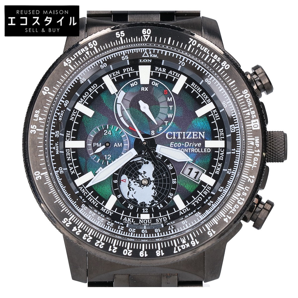 CITIZEN シチズン 【新品同様】BY3005-56E H864 PROMASTER SKY LAYERS of TIME プロマスター エコ・ドライブ電波 腕時計