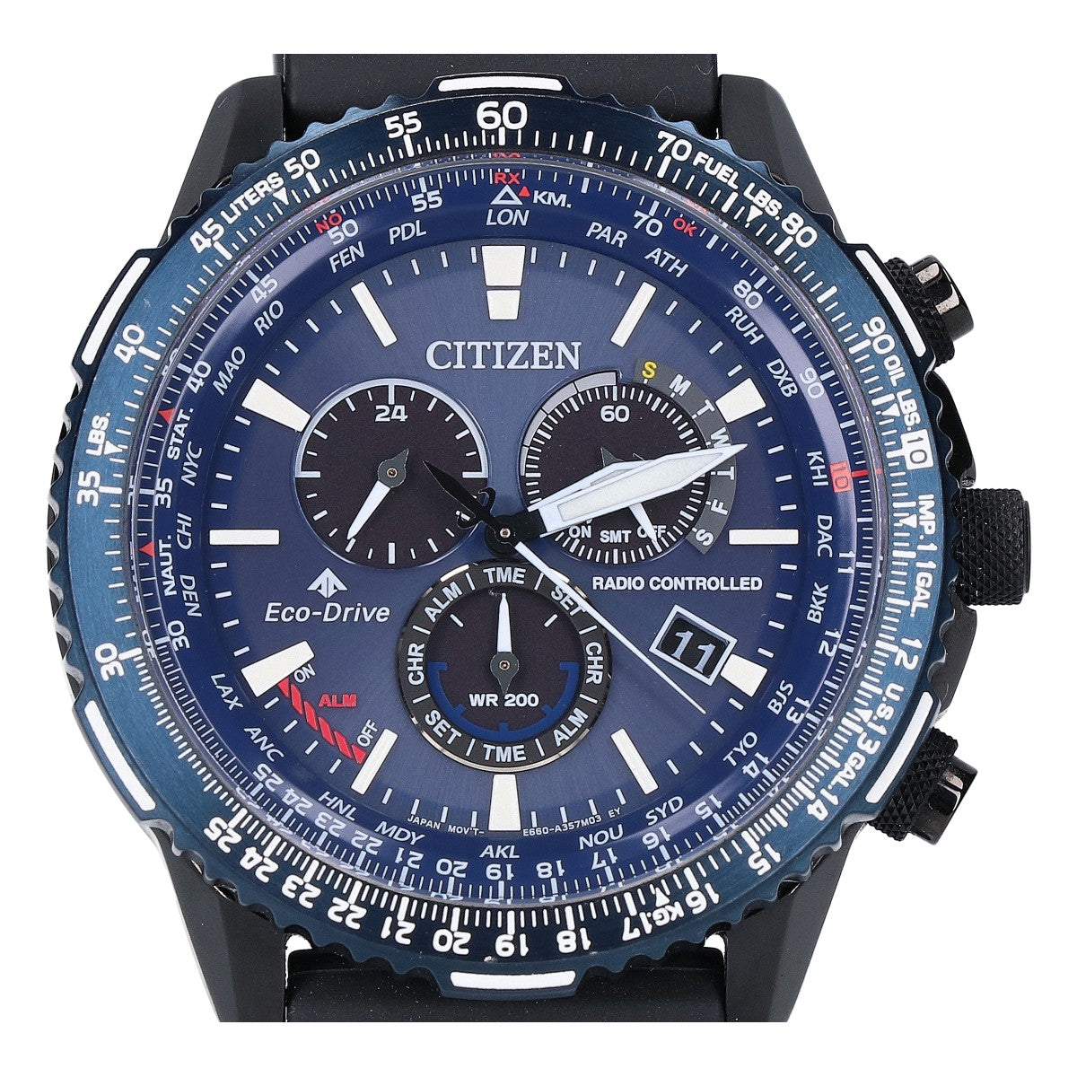 CITIZEN シチズン CB5006-02L E660 SKY PROMASTER プロマスター クロノグラフ エコ・ドライブ電波 腕時計