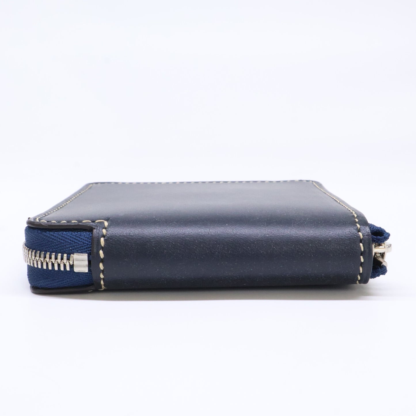 MANSOU 万双 【新品同様】m00000334 ブライドル ラウンド二つ折り財布 二つ折り財布（小銭入れあり）