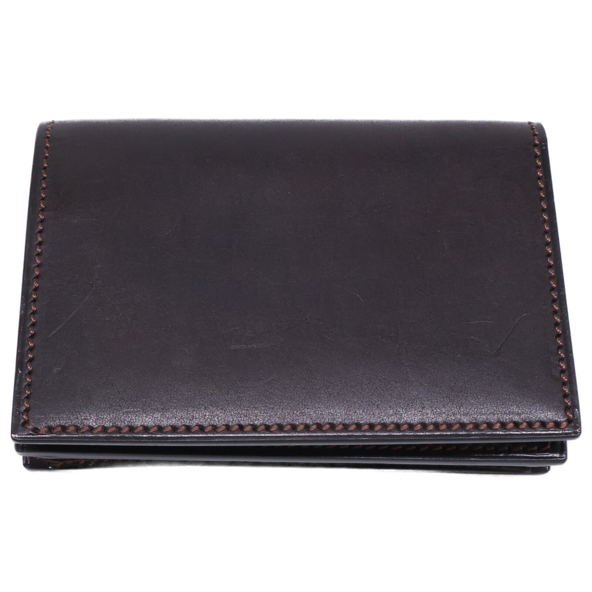 MANSOU 万双 【美品】m00000264 双鞣和地 名刺入 カードケース