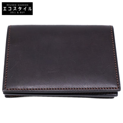 MANSOU 万双 【美品】m00000264 双鞣和地 名刺入 カードケース