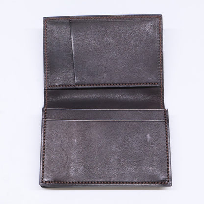 MANSOU 万双 【美品】m00000264 双鞣和地 名刺入 カードケース