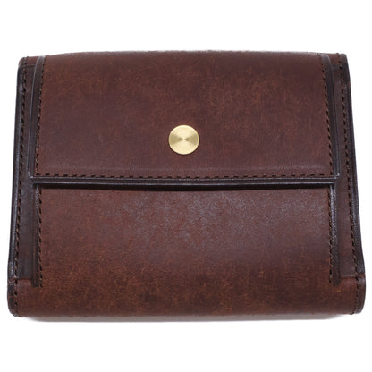 Lemma レンマ 【美品】wallet01148-1-4 Recta レクタ プエブロレザー 三つ折り財布 三つ折り財布（小銭入れあり）