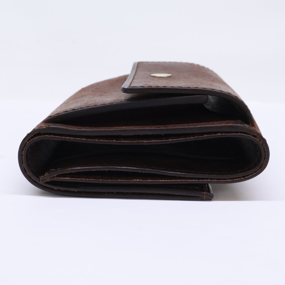 Lemma レンマ 【美品】wallet01148-1-4 Recta レクタ プエブロレザー 三つ折り財布 三つ折り財布（小銭入れあり）