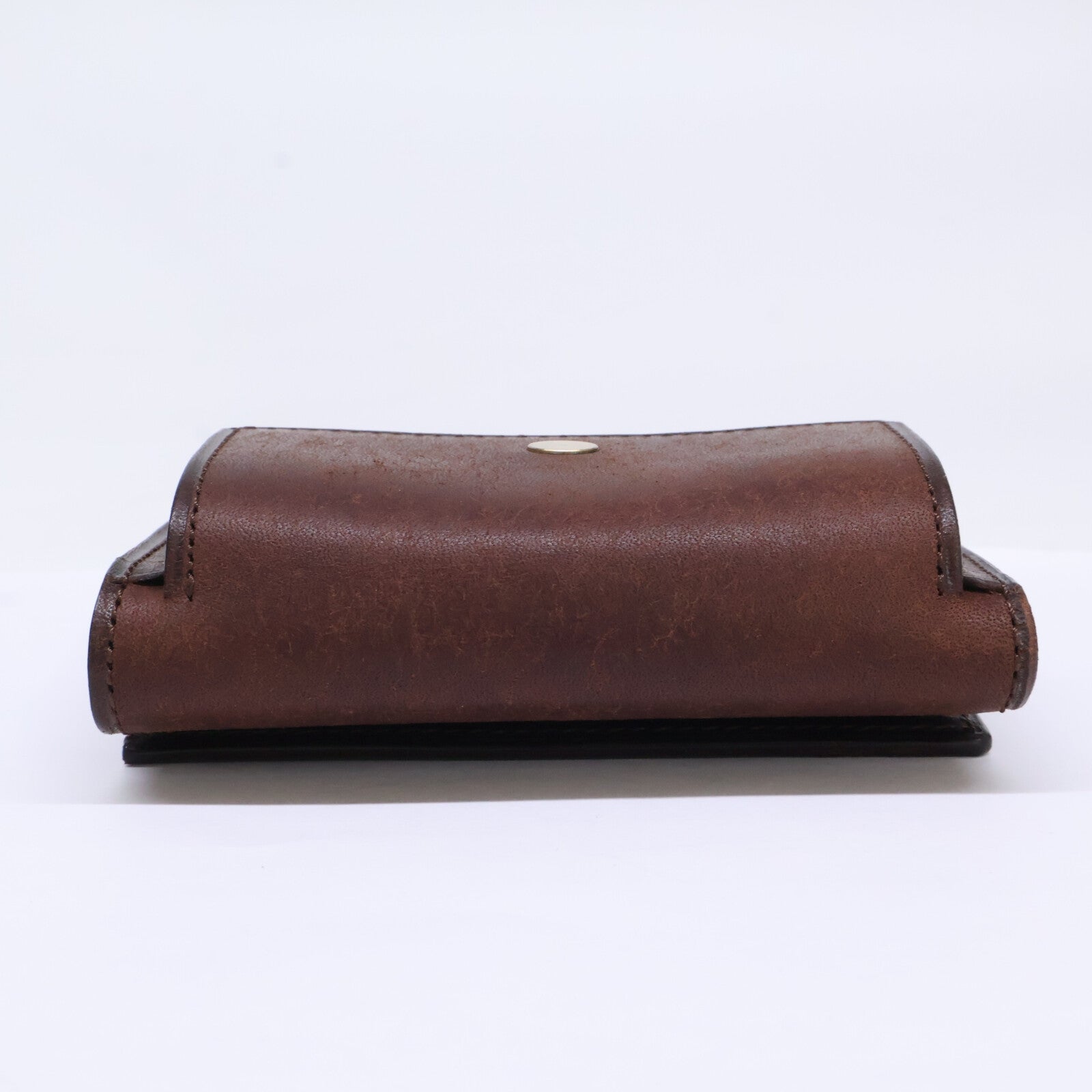 Lemma レンマ 【美品】wallet01148-1-4 Recta レクタ プエブロレザー 三つ折り財布 三つ折り財布（小銭入れあり）