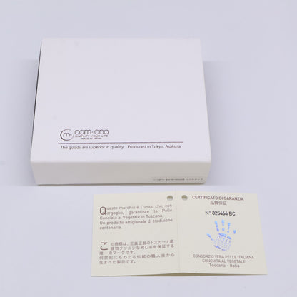 KOMONO コモノ 【美品】SLIM-005pb プエブロレザー 薄型二つ折り財布 二つ折り財布（小銭入れあり）