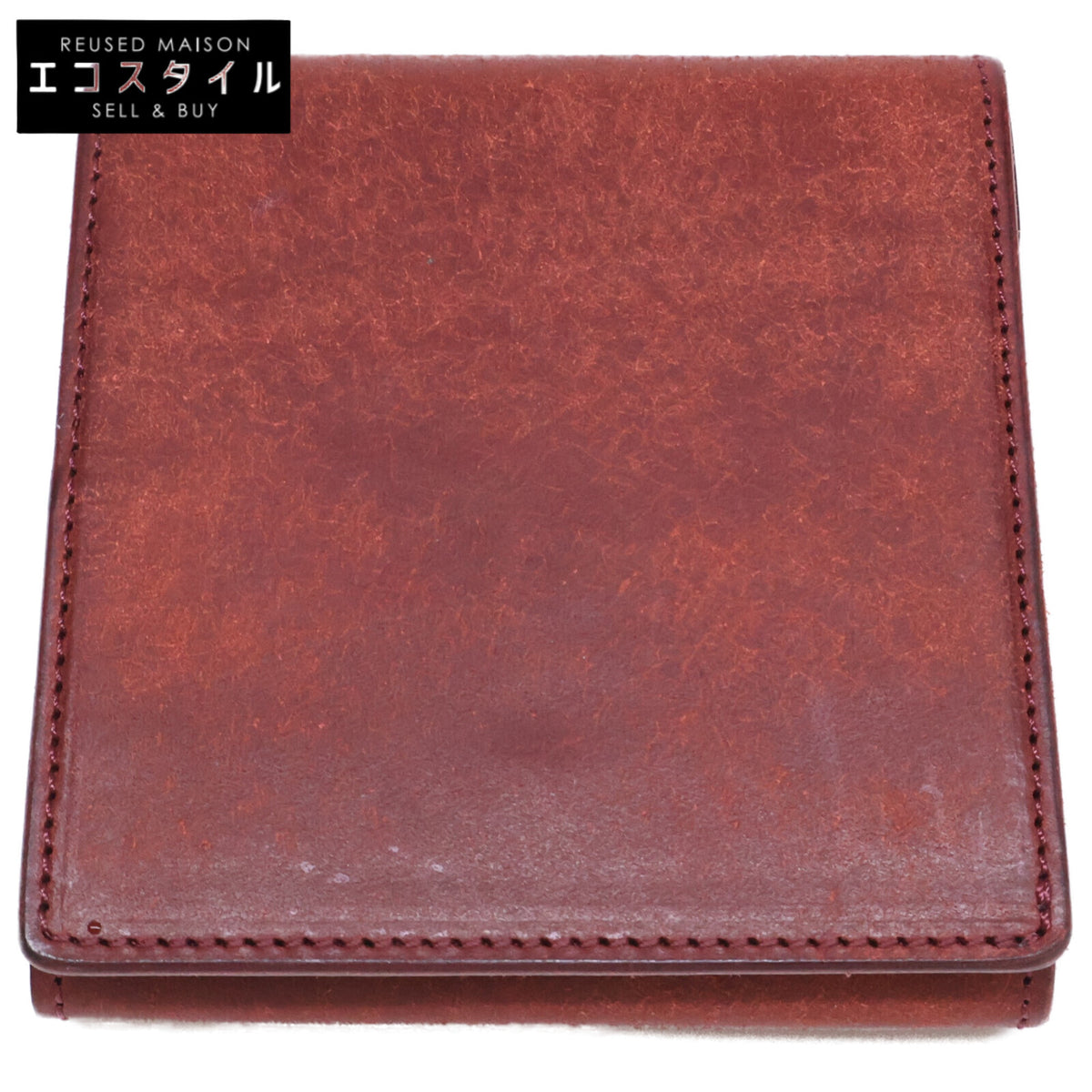 KOMONO コモノ 【美品】SLIM-005pb プエブロレザー 薄型二つ折り財布 二つ折り財布（小銭入れあり）