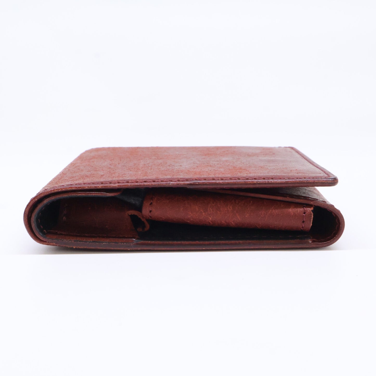 KOMONO コモノ 【美品】SLIM-005pb プエブロレザー 薄型二つ折り財布 二つ折り財布（小銭入れあり）