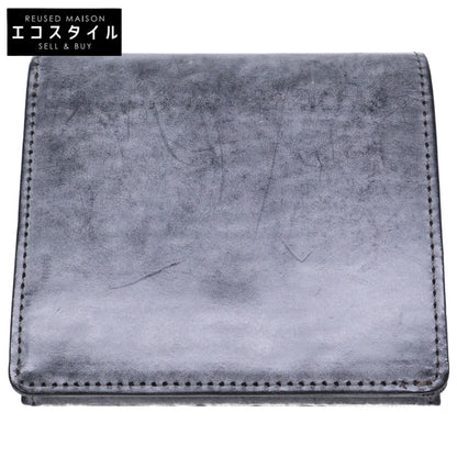 HIS-FACTORY ヒズファクトリー 【新品同様】wallet01062-1-10 coprire ゴースト 二つ折りコンパクト財布 二つ折り財布（小銭入れあり）